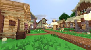 Minecraft texture packs - Splotch - An idyllic village with paths