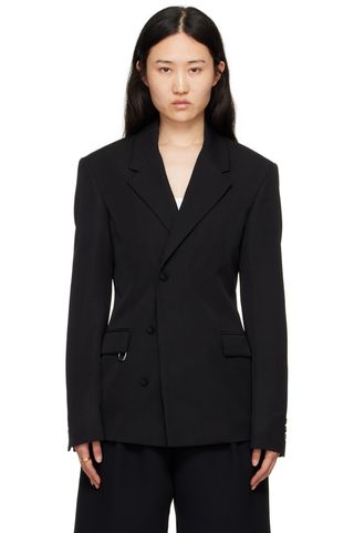 JACQUEMUS, Blazer preto Les Classiques 'la Veste Melo'