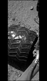 Curiosity wheel damage after 500 sols of surface operations at Gale crater may be compared with corrosion in aluminum by different salts.