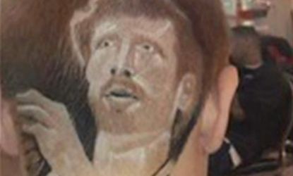 A middle school student from Texas was recently placed on in-school suspension for shaving the image of his favorite NBA player, Matt Bonner, on his hair.