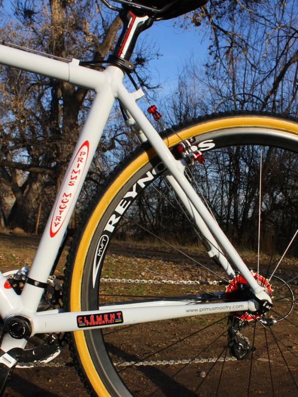 The rear triangle is purposefully shaped to lend more compliance to the rear end.
