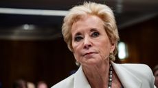 Secretary of Education Linda McMahon at a hearing on Capitol Hill