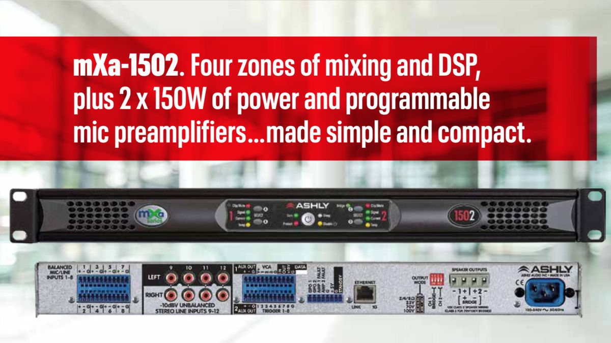 Ashly Audio mXa-1502