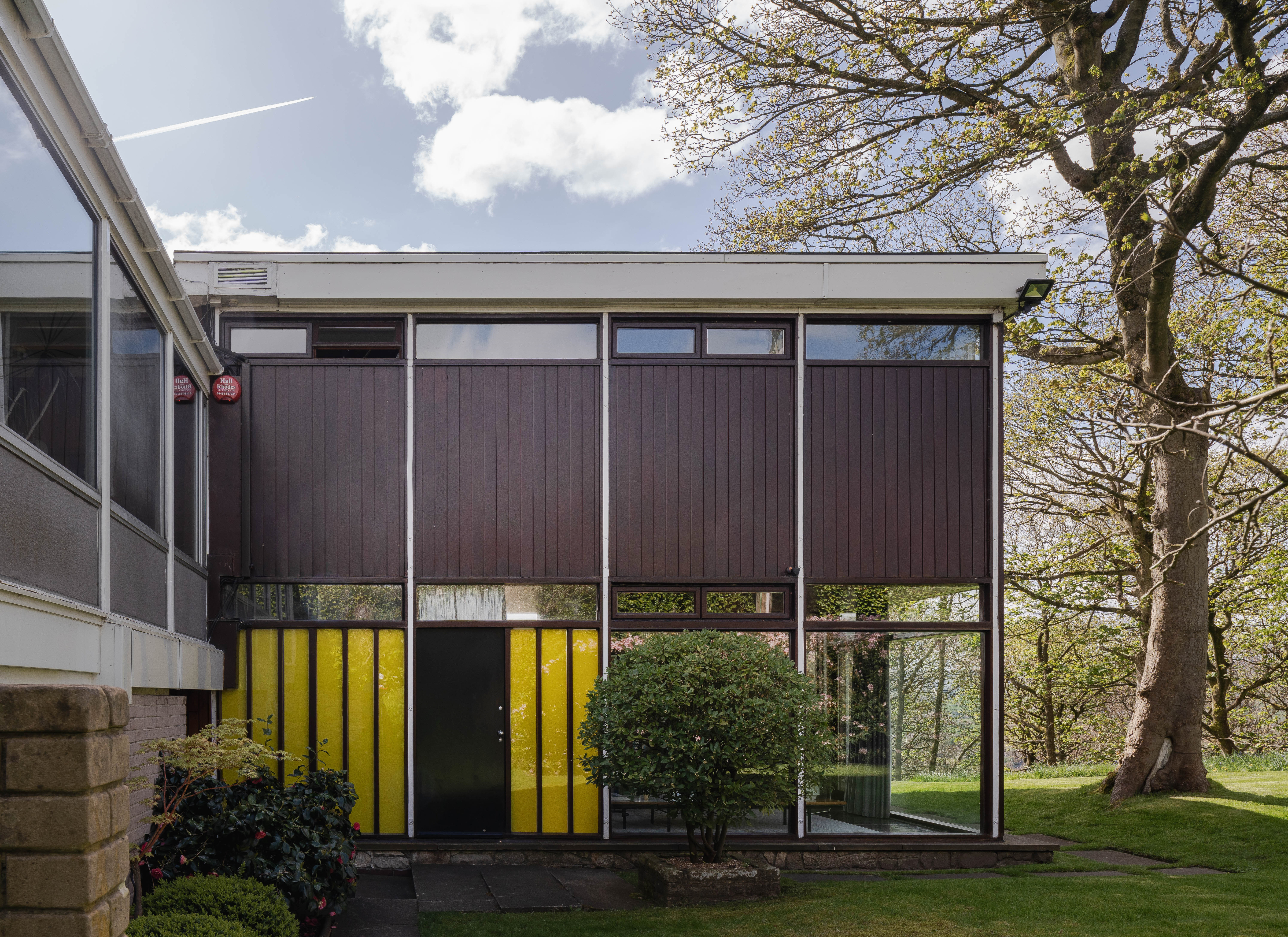 Peter Womersley modernist home, farnley hey