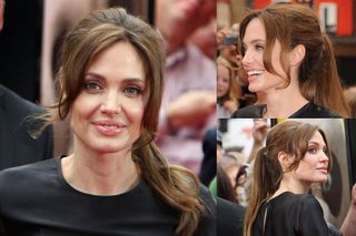 Angelina Jolie Ponytail