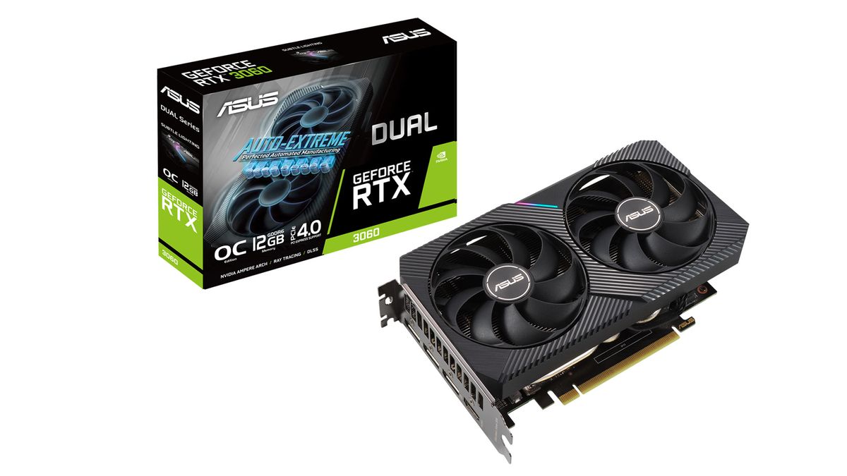 Asus GeForce RTX 3060 graphics card lineup