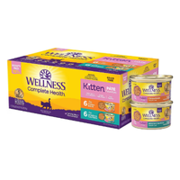 Wellness Complete Health Kitten Grain-Free Canned Cat Food (12-pack) | 36% off at ChewyWas $21.99 Now $13.99