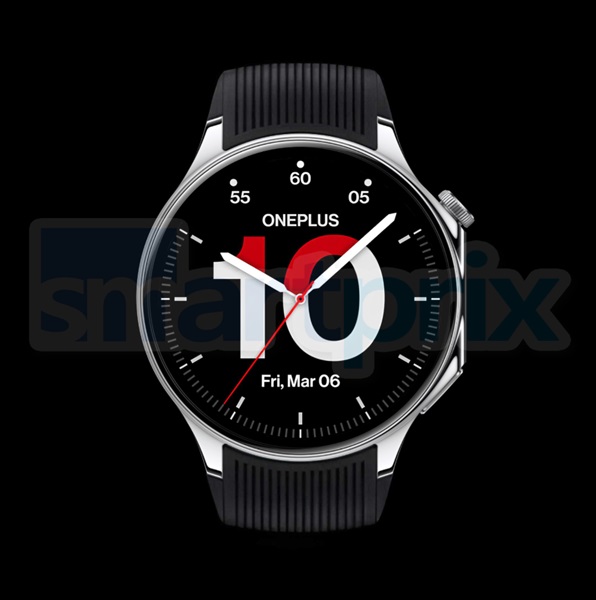 A leaked rendering of the OnePlus Watch 3 suggests a rotating crown could greet users.