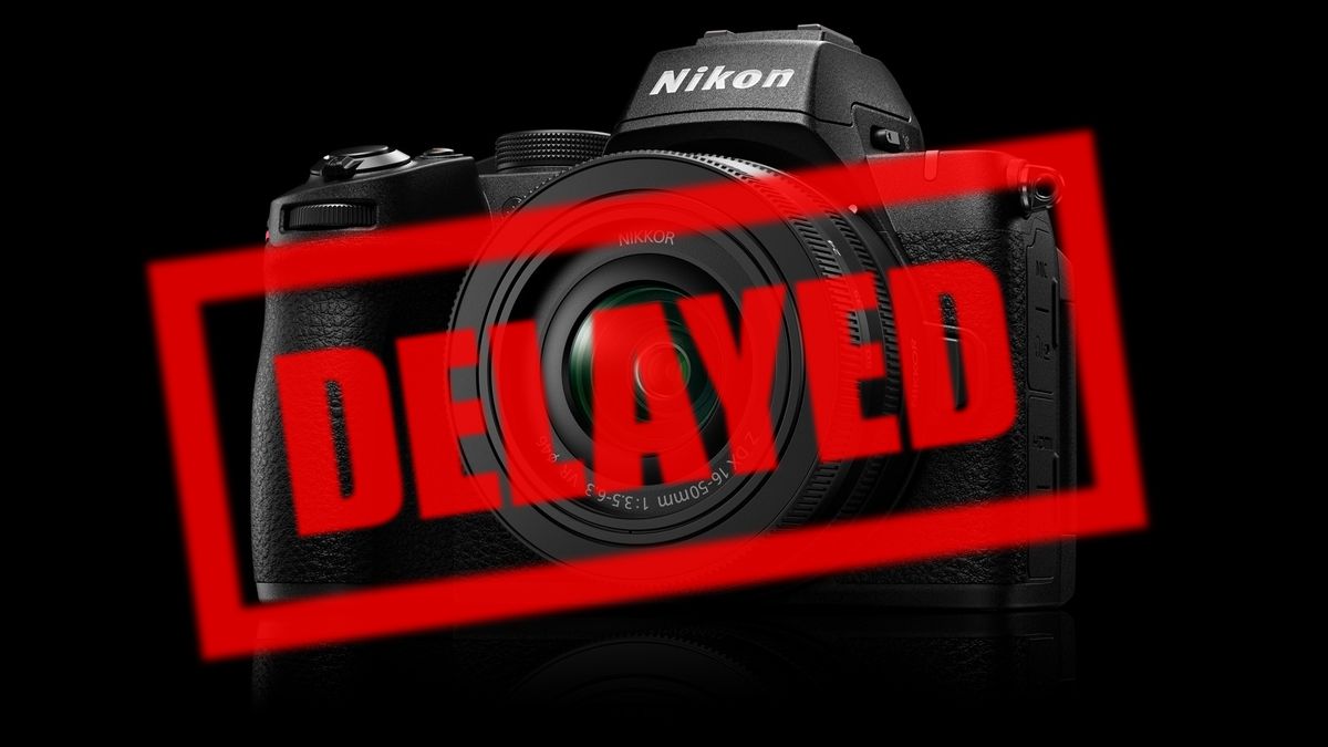 Nikon Z50 II with &#039;delayed&#039; stamp