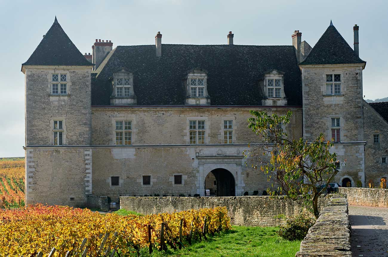 Ch&amp;acirc;teau du Clos de Vougeot, venue for the Hospices de Nuits auction.