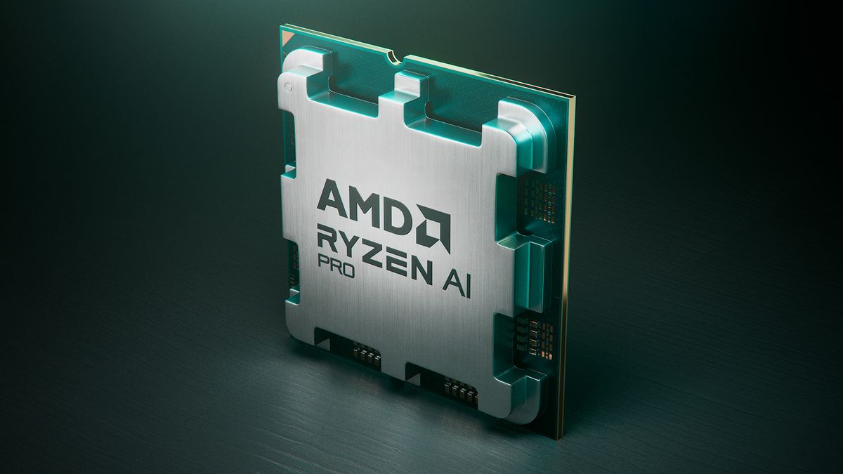 AMD Ryzen PRO 8000 Series desktop CPU