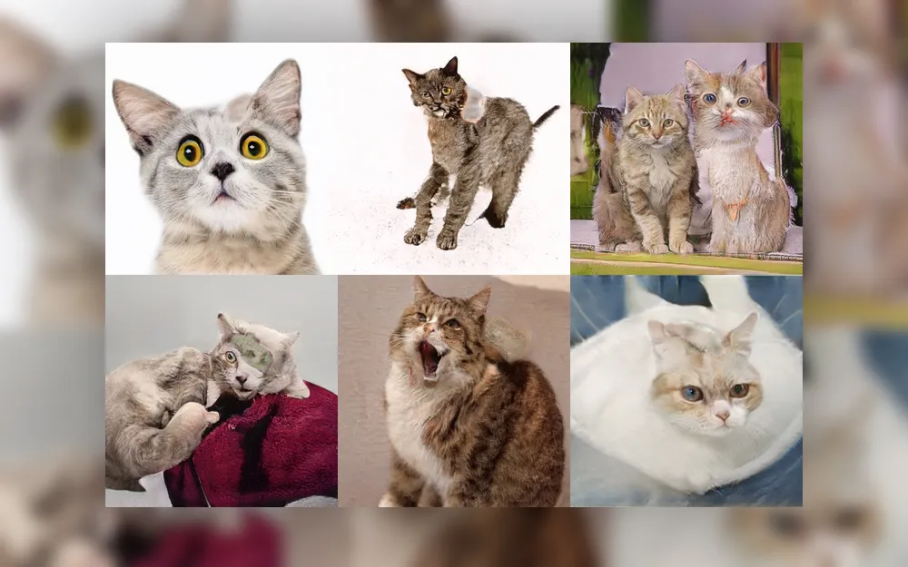Artificial Intelligence Fails at Making Cat Photos