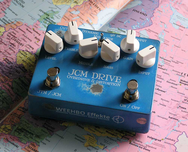 Overdrive/Distortion Pedals by Weehbo Effekte of Germany | Guitar 
