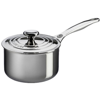 Le Creuset Tri-Ply Stainless Steel 2 Quart Saucepan |$133.90 on Amazon