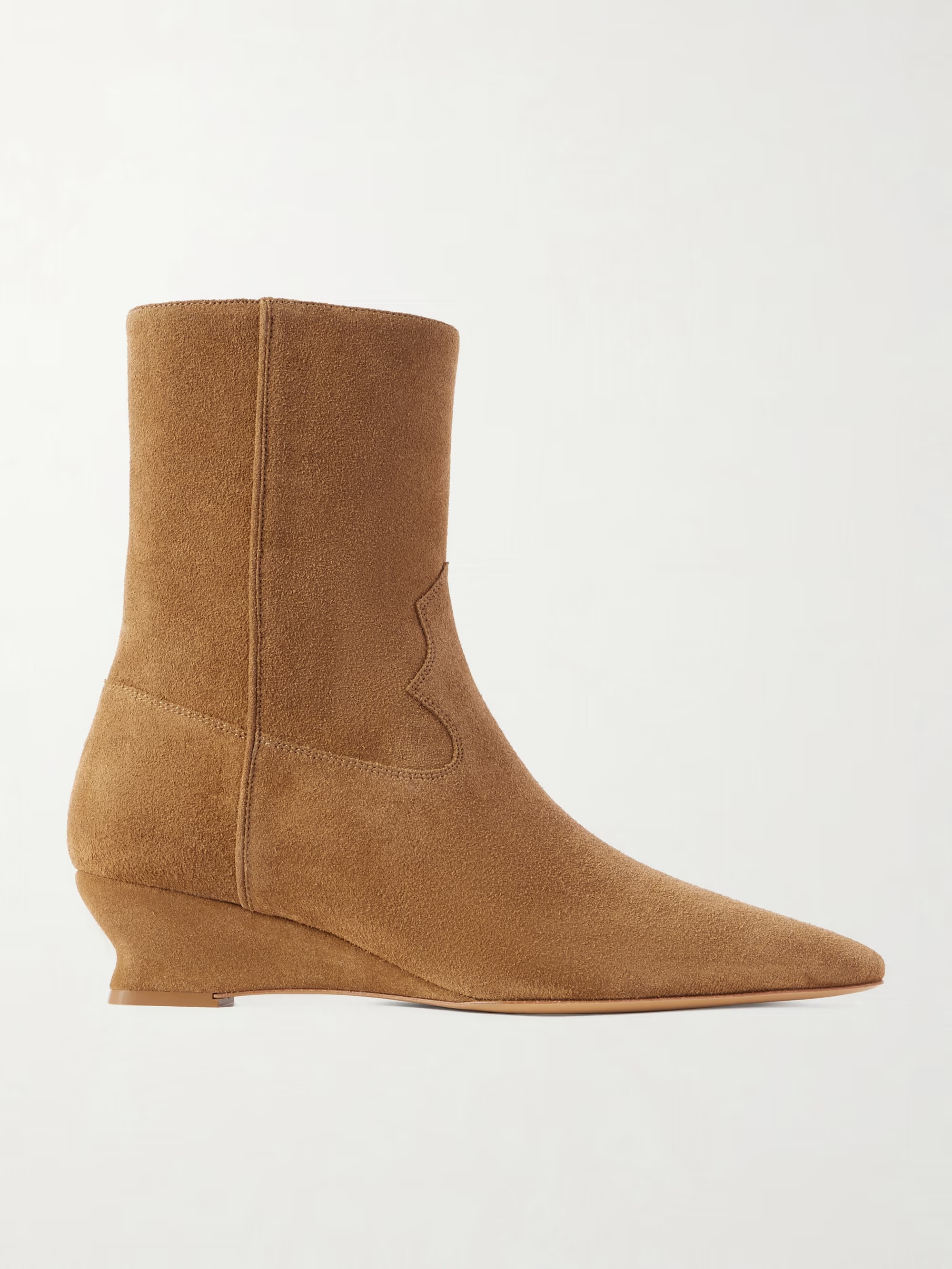 Le Monde B&amp;eacute;ryl, Camille Suede Wedge Ankle Boots