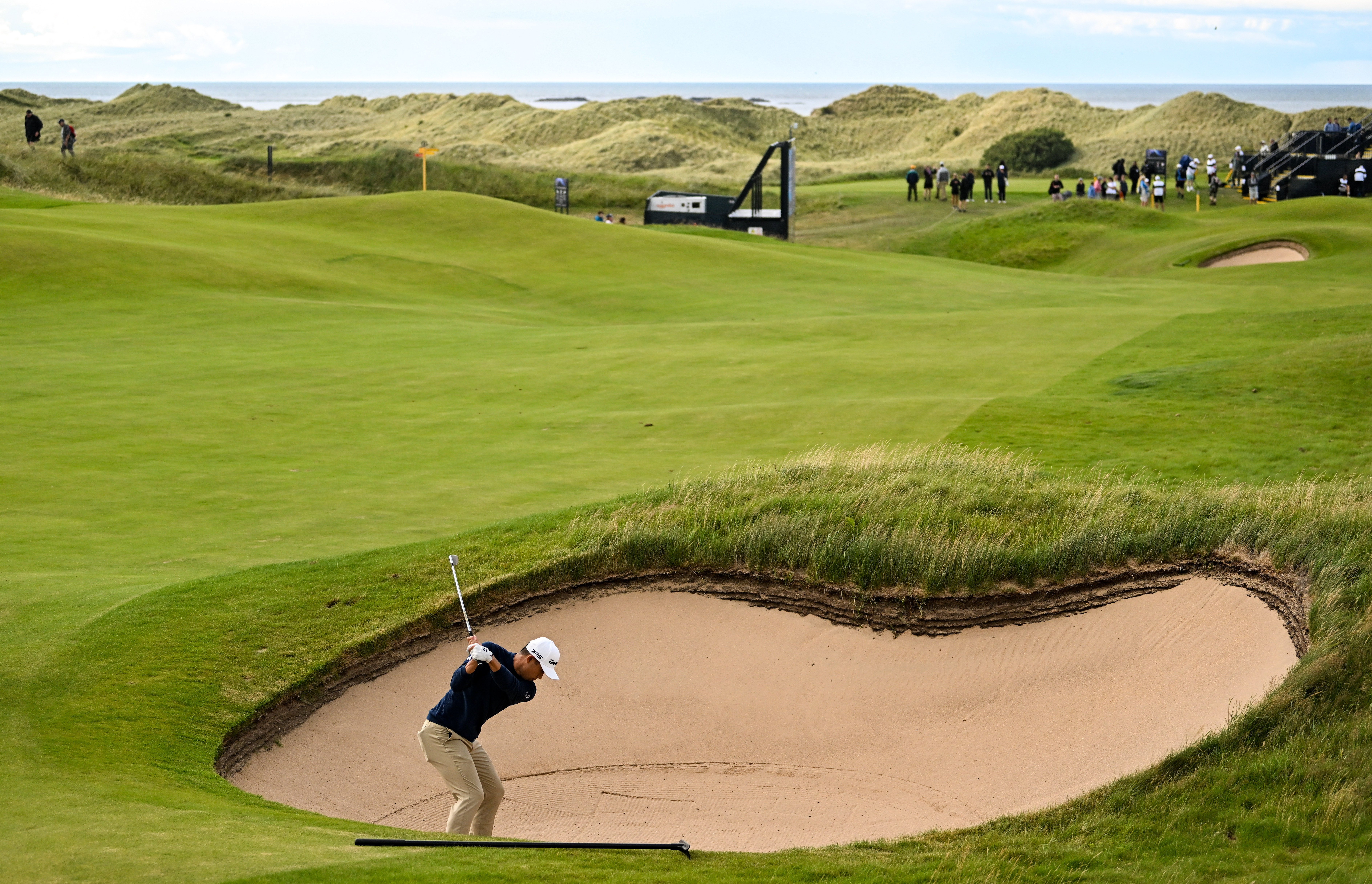 Morikawa at Royal Portrush