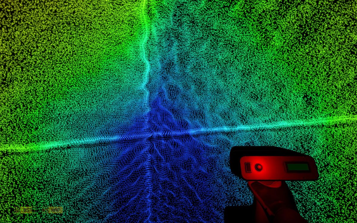 The burst scan upgrade sends out a massive grid of dots, it's an insanely powerful and cool tool with a short cooldown.