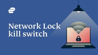 Illustration to show the ExpressVPN Network Lock kill switch