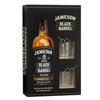 Jameson Black Barrel Irish Whiskey Glasses Gift Set, 70cl, was £37.69, now £28.99 | Amazon