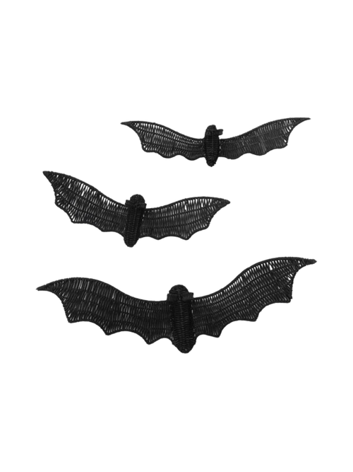 Wicker Bats (set of 3)