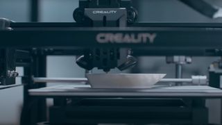 Creality Ender-5 S1 in the middle of printing something