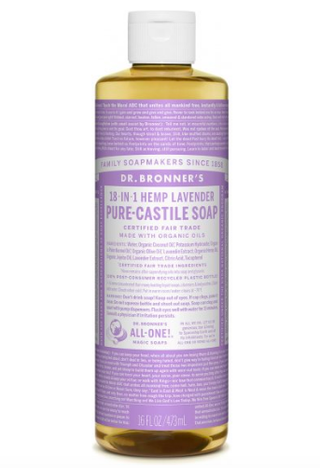 Lavender Pure-Castile Liquid Soap - 16 oz.