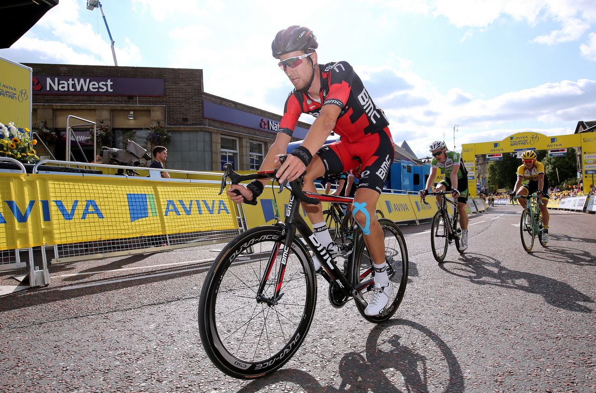 Taylor Phinney (BMC) after finishing the stage