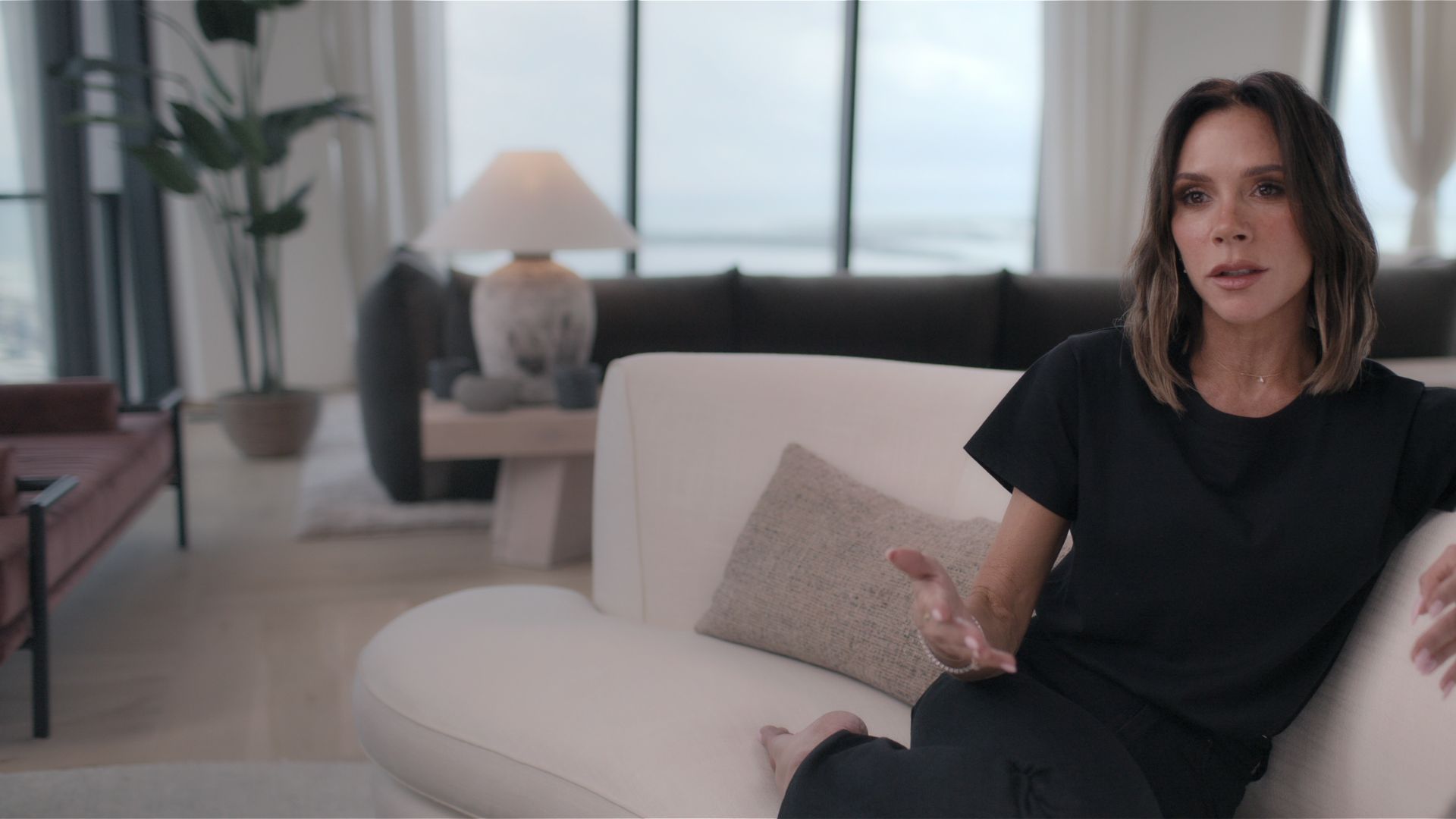 still from the Victoria Beckham documentary on Netflix