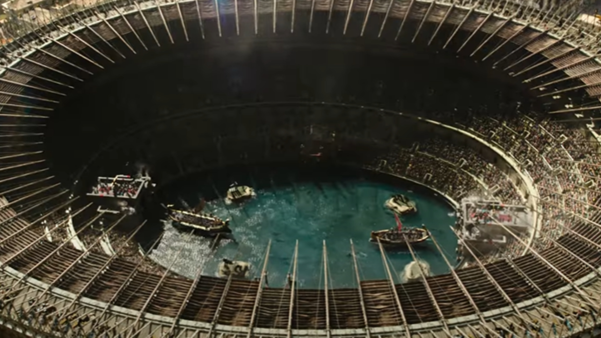 Epic first Gladiator 2 trailer sees Paul Mescal fight Pedro Pascal, a rhino, and a Colosseum full of sharks