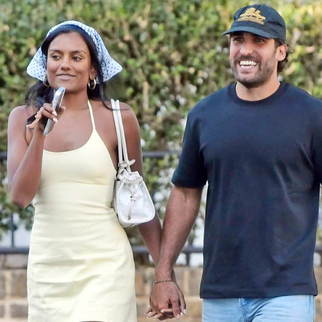 Simone Ashley styled a butter yellow summer dress with the bandana trend and Puma Speedcat sneakers