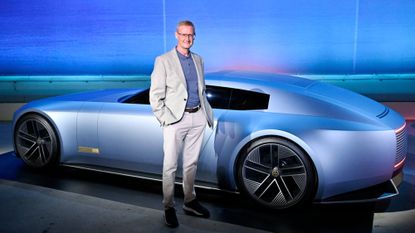 Adrian Mardell attends the Reimagined Jaguar Brand Debut At Miami Art Week in December 2024 in Florida