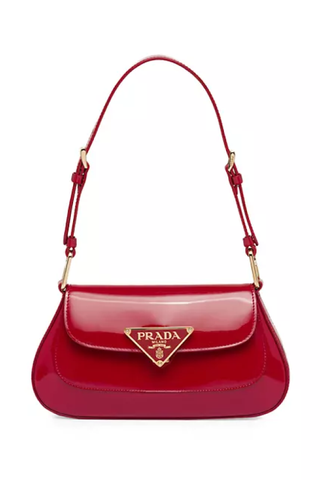 Prada Patent Leather Shoulder Bag