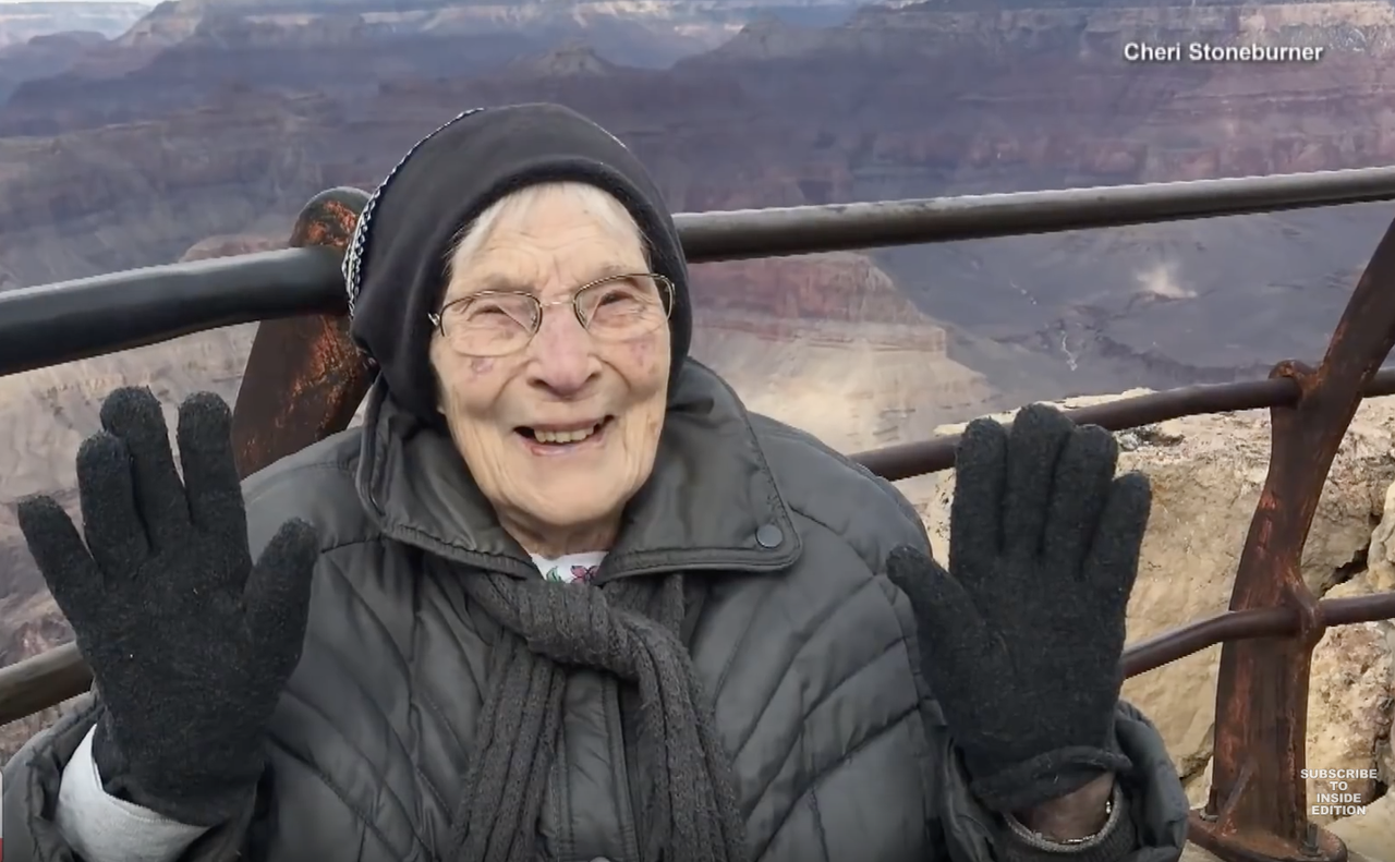 Rose Torphy at the Grand Canyon.