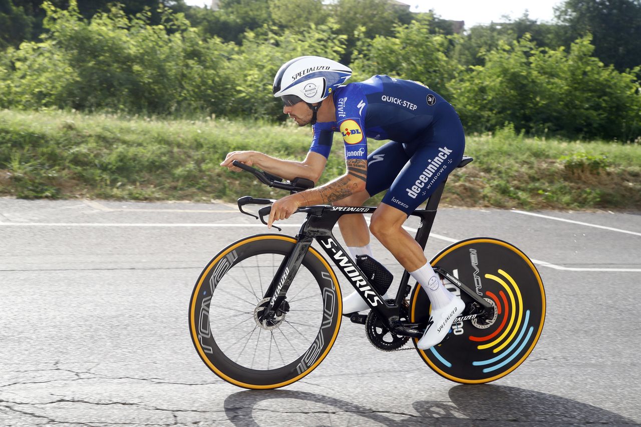 Campionati Italiani Ciclismo su Strada 2021 Faenza Men Elite 457 km 18062021 Mattia Cattaneo ITA Deceuninck QuickStep photo Roberto BettiniBettiniPhoto2021