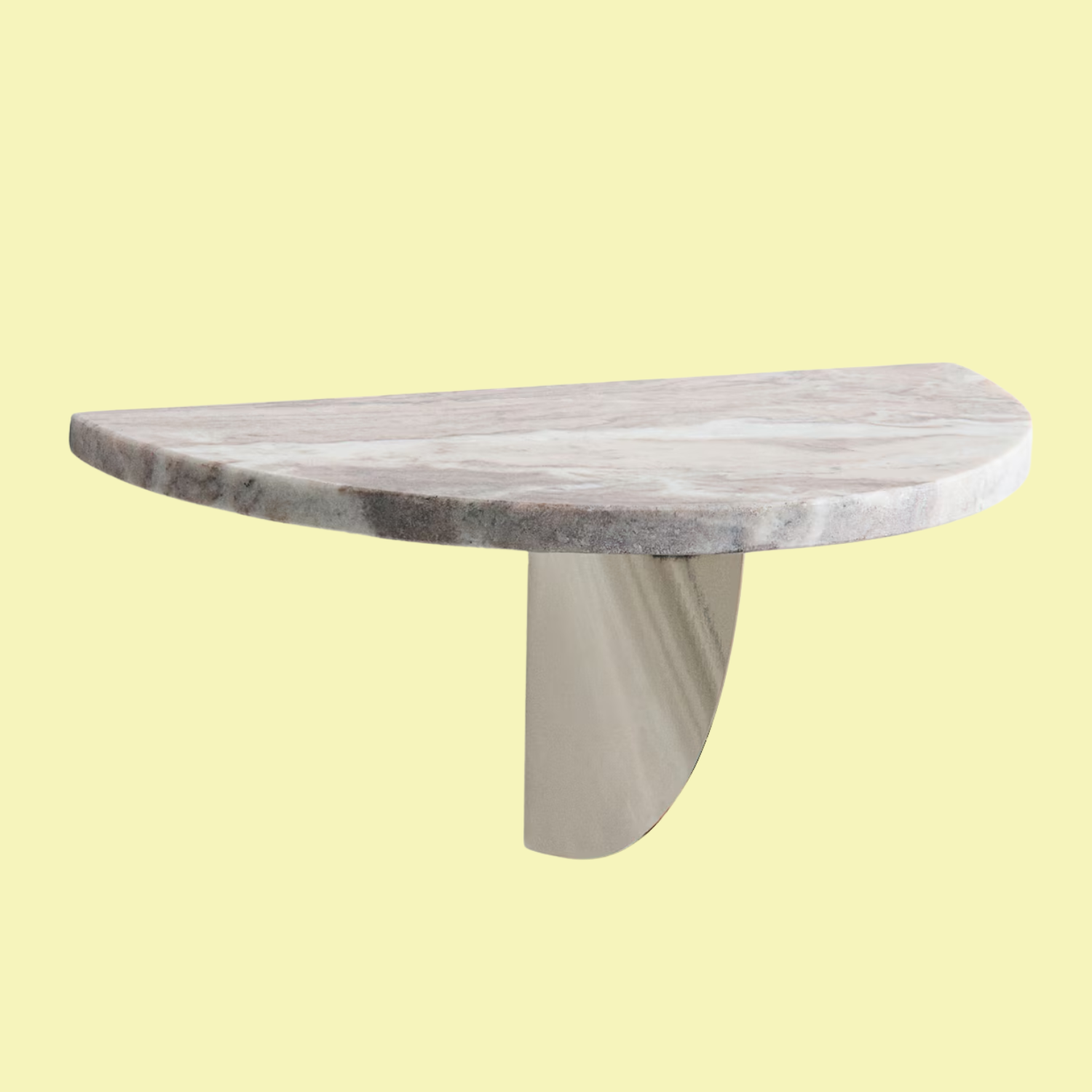 A marble shelf