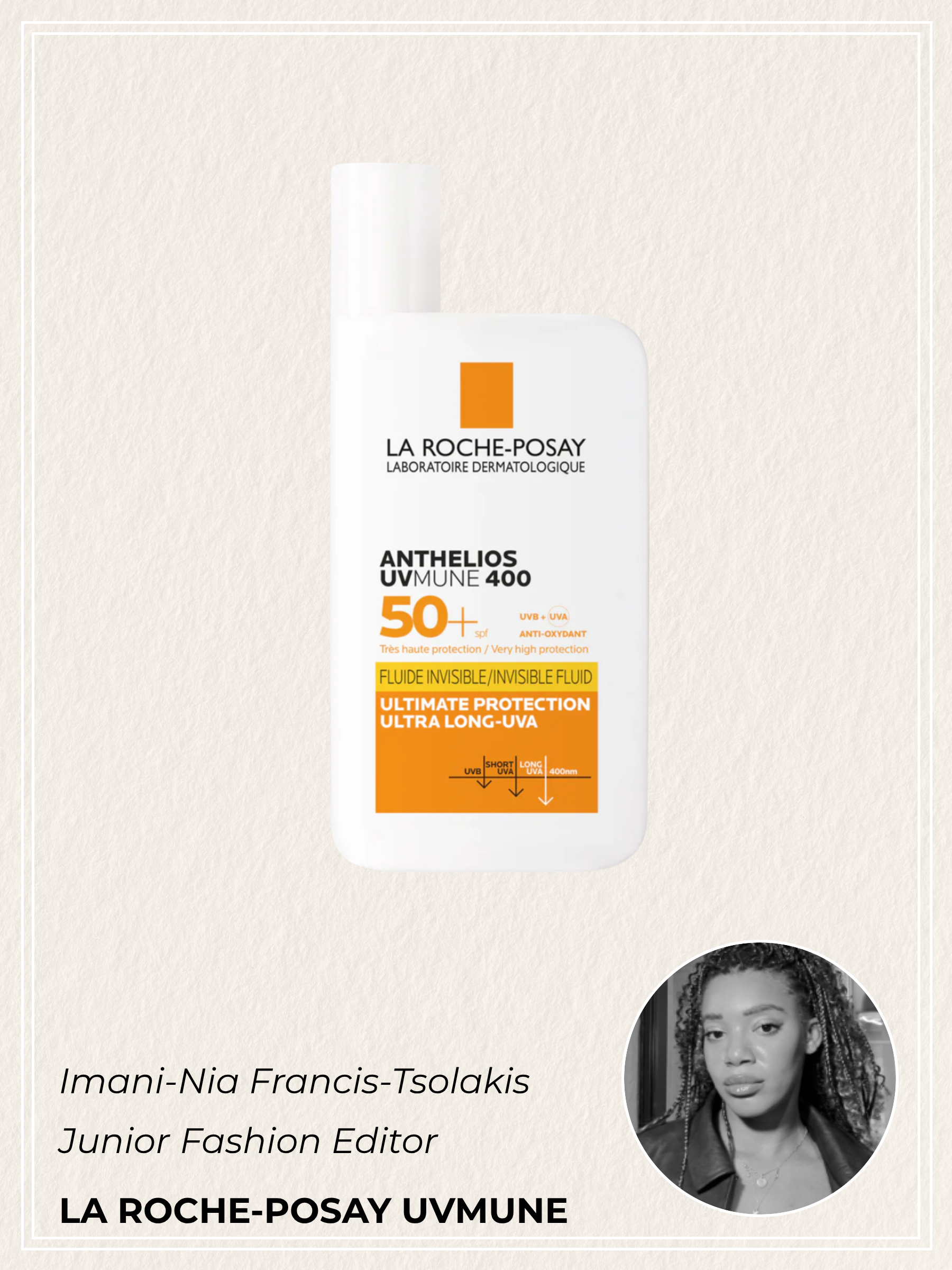 AMAZON PRIME DAY DEALS: La Roche-Posay Anthelios UVMune 400 Ultra-Light Invisible Fluid