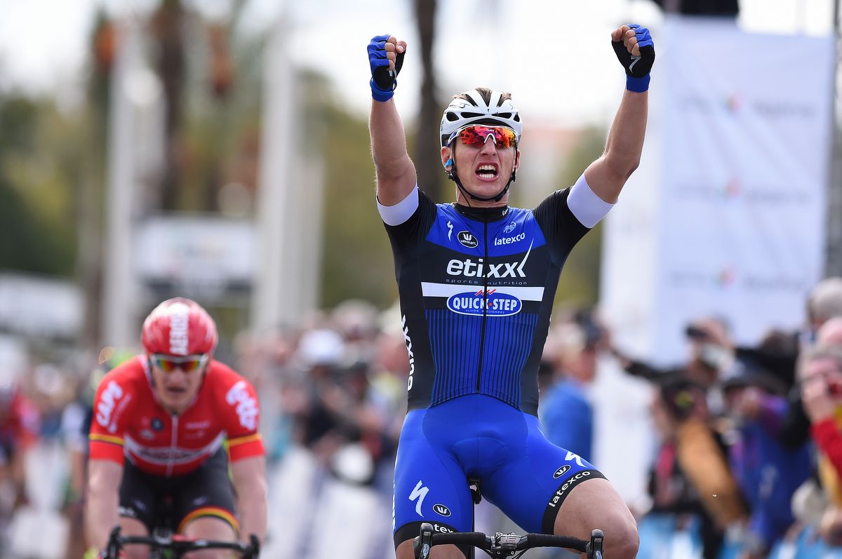 Marcel Kittel celebrating his victory