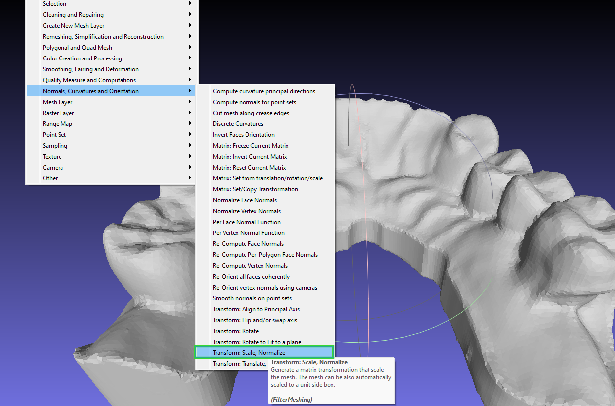 Repair STL Files in MeshLab