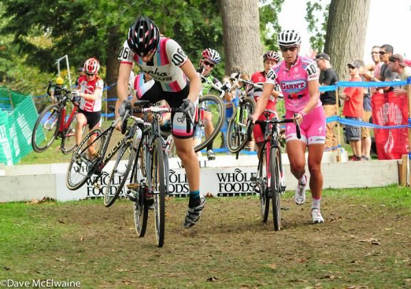 Julie Krasniak (Rapha Focus) got off to a brilliant start