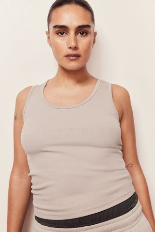 Ribbed Vest Top