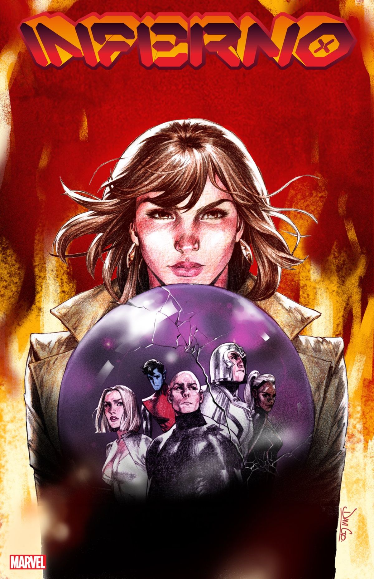 Inferno #4 covers