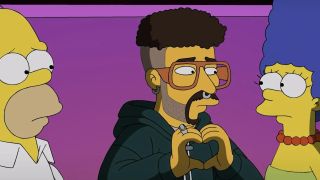 Bad Bunny in The Simpsons