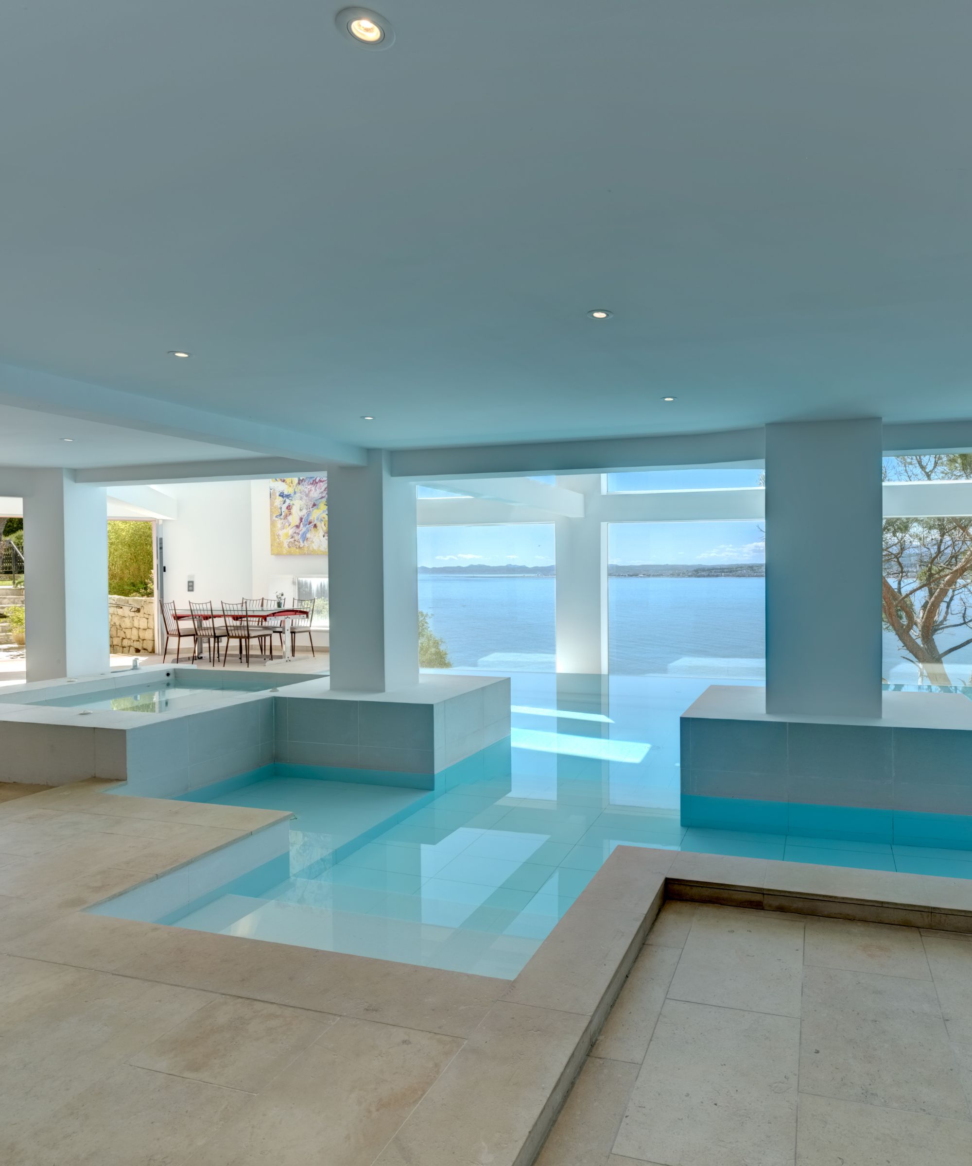 Sean Connery's indoor pool
