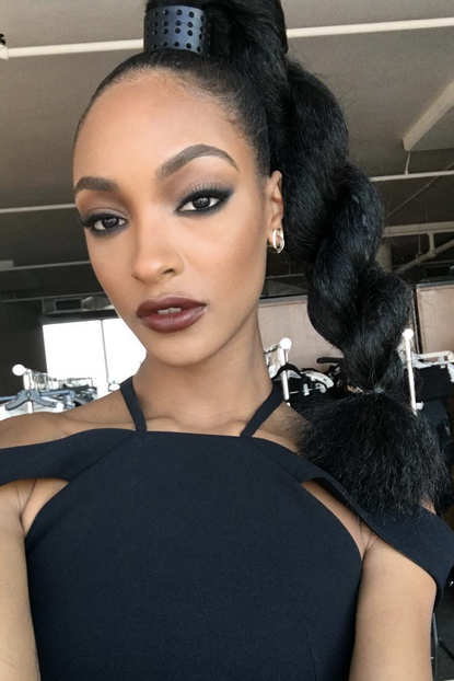 Jourdan Dunn's Twisted High Pony 