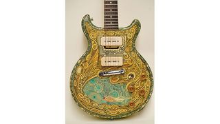 Custom-painted Gibson Les Paul Special used by Steve Miller in the Seventies
