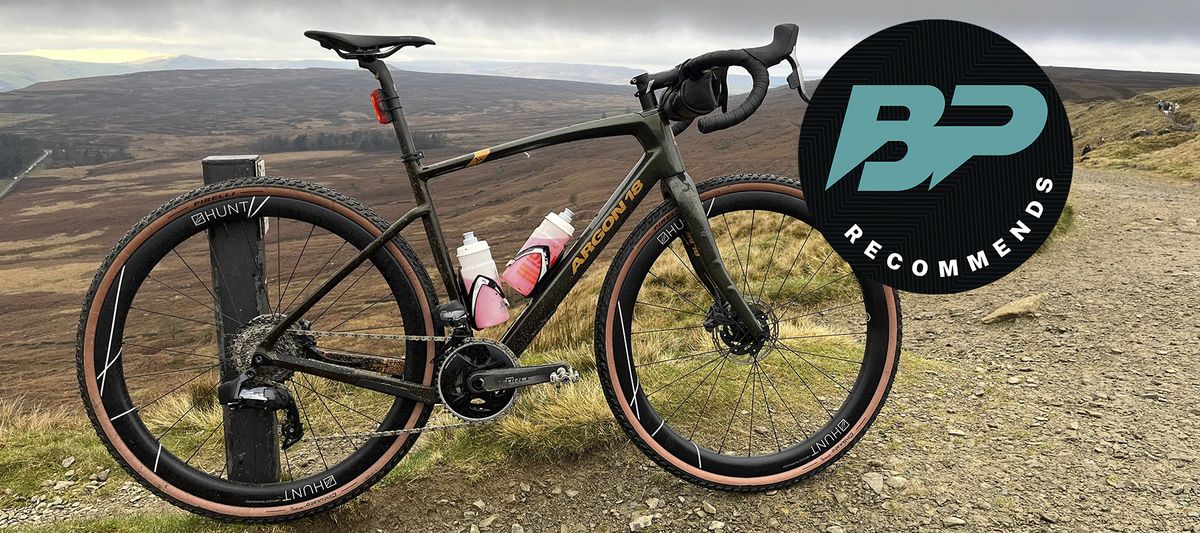 Bike in front of landscape