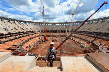 Brazil is 'not ready' for the World Cup in June, admits FIFA official
