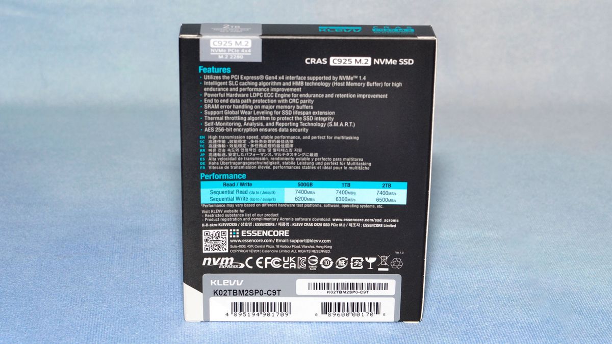 Klevv CRAS C925 SSD