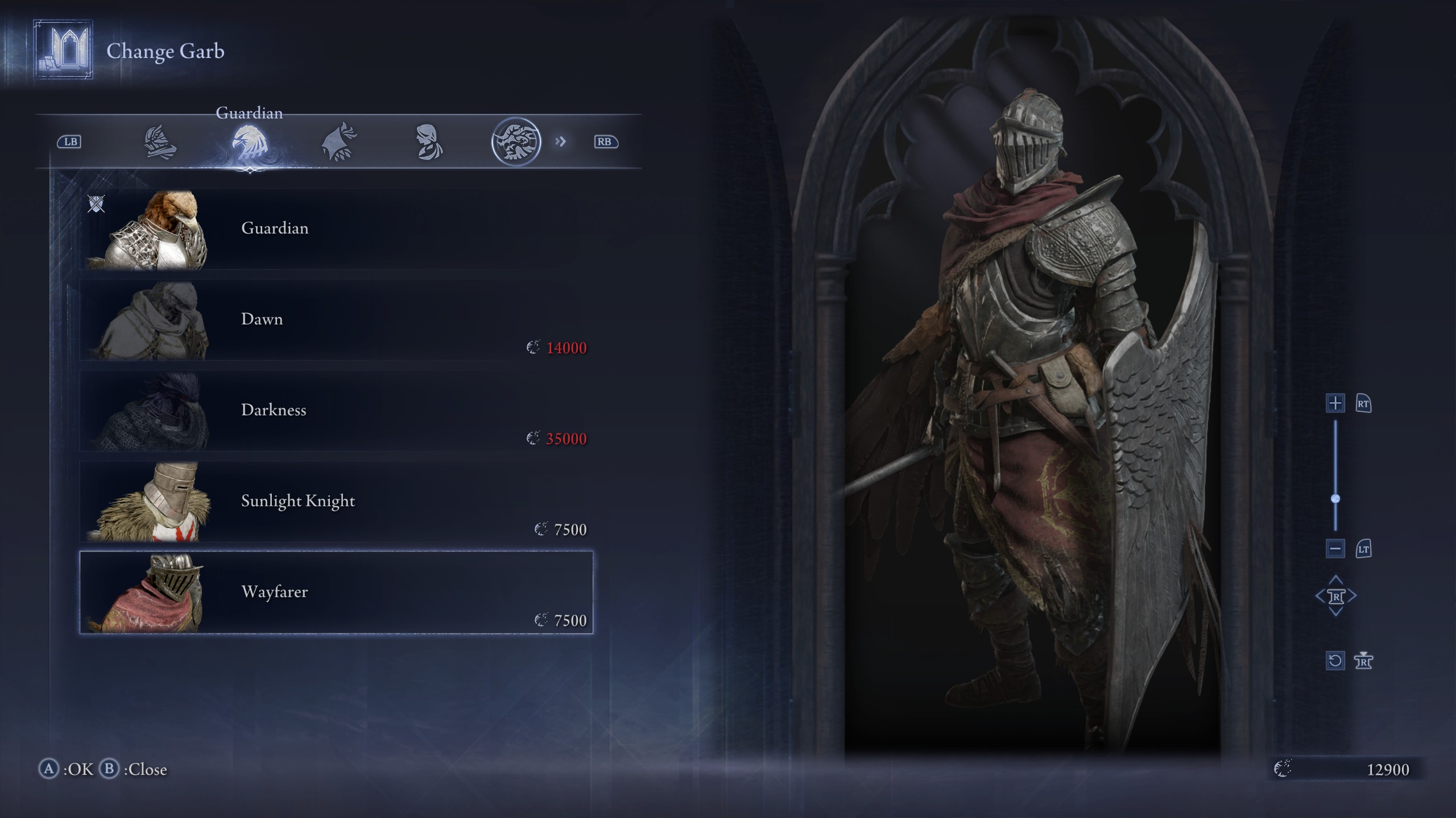 Elden Ring Nightreign Dark Souls outfits - Alva