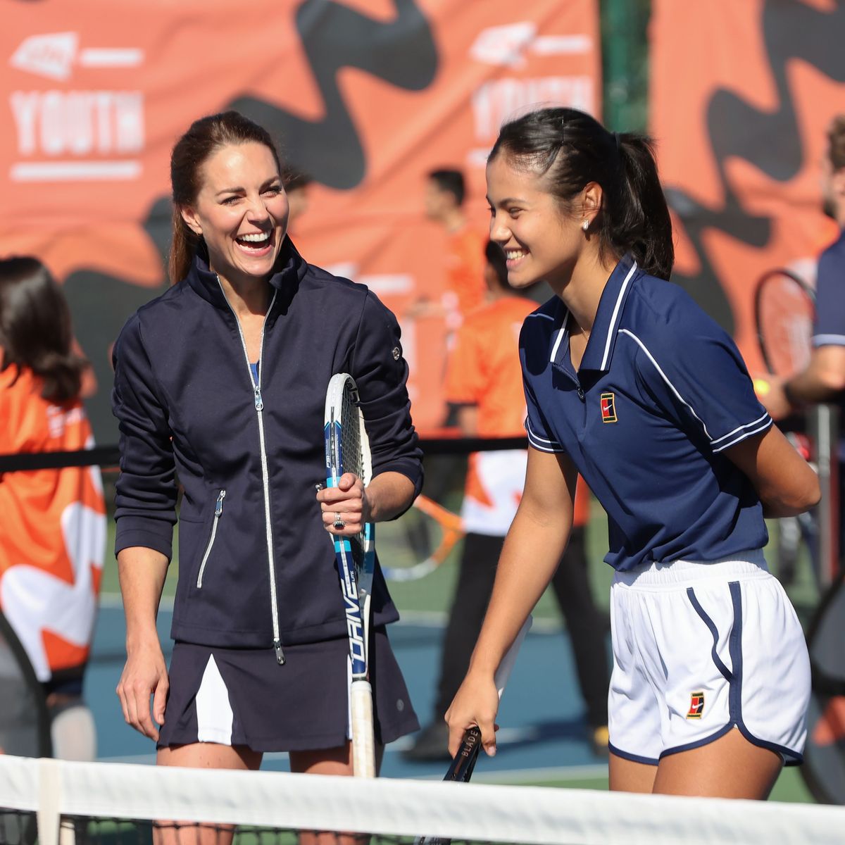 Kate Middleton Played With Tennis Champion Emma Raducanu | Marie Claire